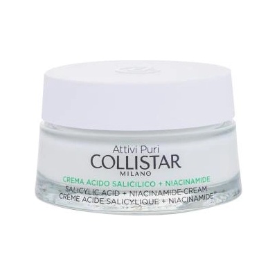 Collistar Pure Actives (Attivi Puri) Salicylic Acid + Niacinamide Cream крем за лице против прекомерно производство на себум 50 ml за жени