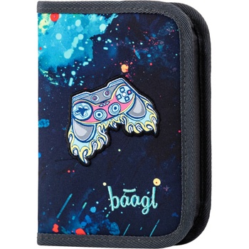 Baagl Училищен едноетажен моливник Chill BAAGL | Sin | Момчешки | ЕДИН РАЗМЕР