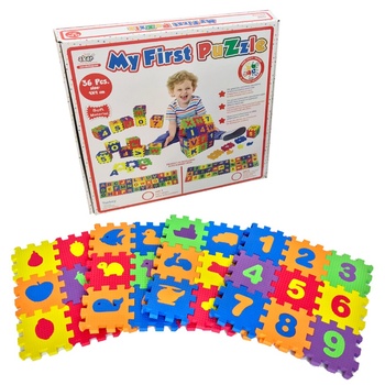 Image 1 of Akar Мек пъзел Akar - Кубчета, 36 части (90-320)