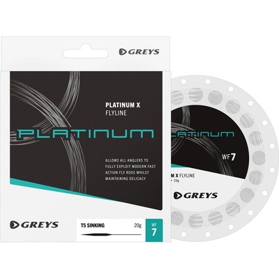 Greys Muškárska Snúra Platinum X T5 Sink - WF7