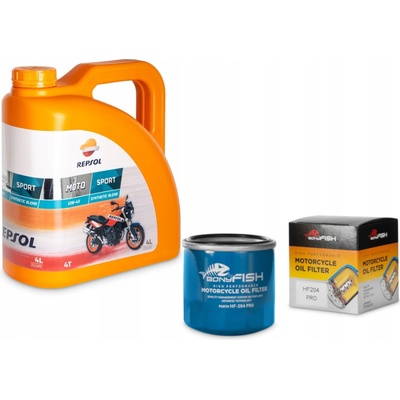 Olej Repsol + Olejový filtr pro Yamaha XT 1200 FJR XVS 1300