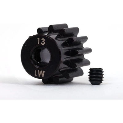 Traxxas Пиньон gear, 13-t pinion (1.0 metric pitch) (fits 5mm shaft)/ set screw trx6483x (trx6483x)