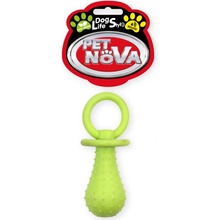 Petnova hračky pre zvieratá TPR PACIFIER YELLOW hračka pre psa 14 cm