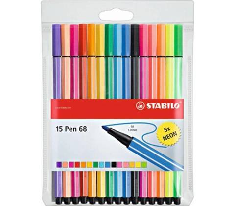 STABILO Pen 68 15ks
