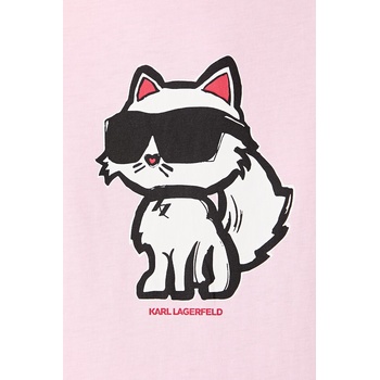 Karl Lagerfeld тениска дамска от памук IKON SKETCH (A1W17128)