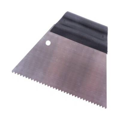 KUBALA Stěrka na lepidla nerezová zub 3mm š.180mm 517