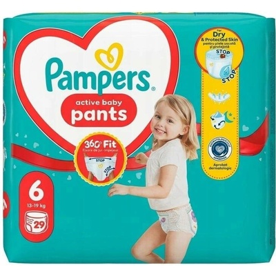 Pampers Active pants 6 29ks