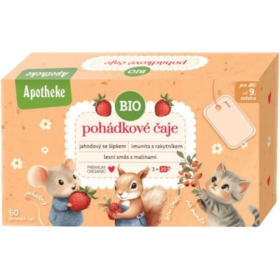 Apotheke kolekce pohád.čaje BIO 9+m 3x20x1.5g – Zboží Dáma