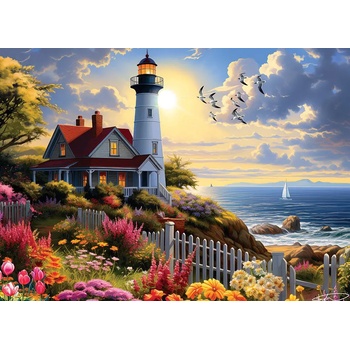 Image 1 of Cobble Hill - Puzzle To the Lighthouse - 500 piese