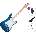 SX SST/ASH Basic SET Trans Blue Електрическа китара