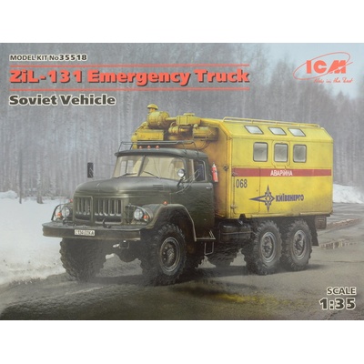 ICM ZiL-131 Emergency Truck Soviet Vehicle 1:35