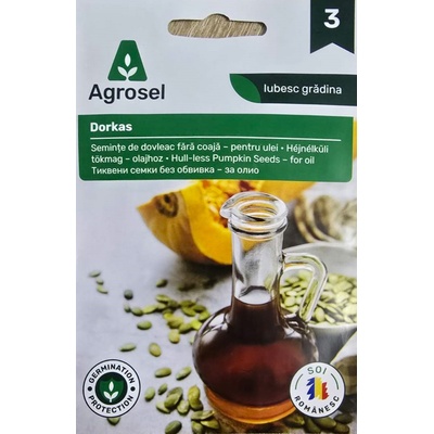 Agrosel Тиква Доркас (с голо семе) Cucurbita pepo L Dorkas - за олио