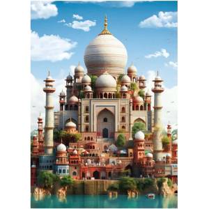 Anatolian - Puzzle Taj Mahal - 1 500 piese