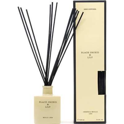 Cereria Mollá Boutique Black Orchid & Lily aroma difuzér s náplní 100 ml
