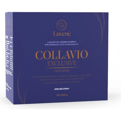 Luvené Collavio Kolagén drink čierne ríbezle 30 sáčkov