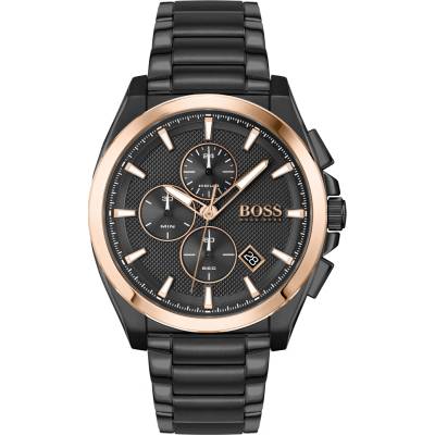 HUGO BOSS Мъжки часовник Hugo Boss Grandmaster 1513885, Черен (HB1513885)