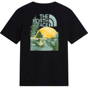 The North Face M Pitch A Tent Relaxed Ss Tee Размер: XL / Цвят: черен