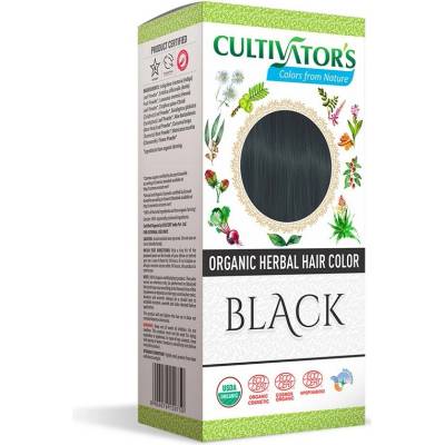 Cultivators přírodní barva na vlasy 12 Černá 100 g