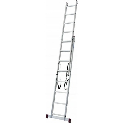 Hliníkový univerzálny dvojdielny rebrík Krause Corda 2x8