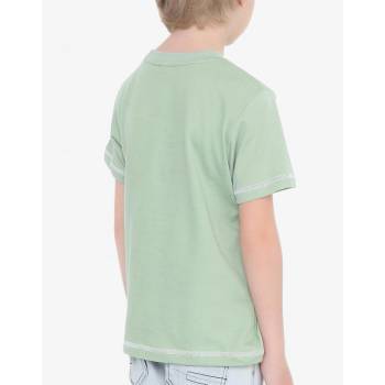 Chicco Boys Tee Medium Green Printed