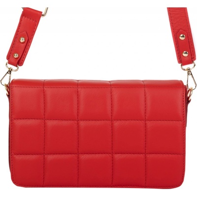 Segali dámska kožená crossbody kabelka Rigi Red