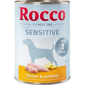 Rocco Sensitive Adult kura & zemiaky 6 x 400 g