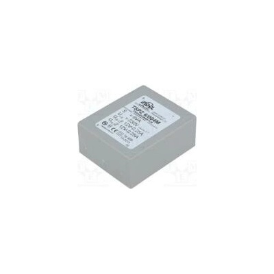 Transformátor zalévaný 6VA 230VAC 12V 12V 0,25A 0,25A PCB