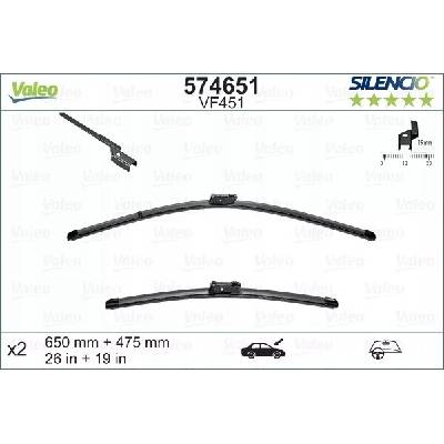 Valeo Silencio X-TRM 650+480 mm ST VM451