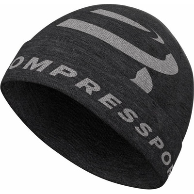 Compressport Casual beanie Asphalte black