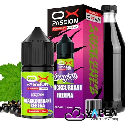 Oxva Ox Passion Shake & Vape Blackcurrant Rebena 6 ml