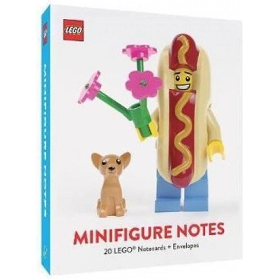 LEGO: Minifigure Notes / 20 Notecards and Envelopes Folio, spol.s r.o.
