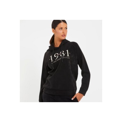 Guess aleta hooded sweatshirt V3BQ01KBC00-JBLK čierna