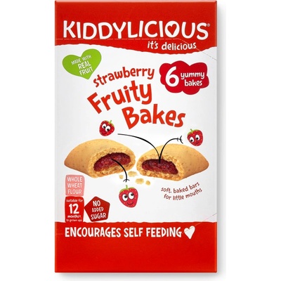 Kiddylicious koláčky jahodové 6 22 g – Zbozi.Blesk.cz