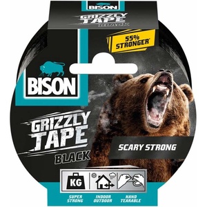 Bison International B. V Bison International B. V. Лепяща лента BISON GRIZZLY TAPE 10 м черна