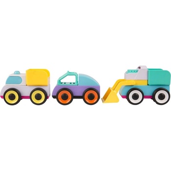 Playgro Превозни средства миксирай и сглобявай 12-36м (Playgro +LEARN)
