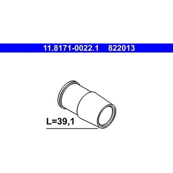 Vodiace puzdro brzd. strmeňa ATE 11.8171-0022.1
