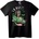 NOONEBRAND Тениска Зелена дама природа - 3XL, Black