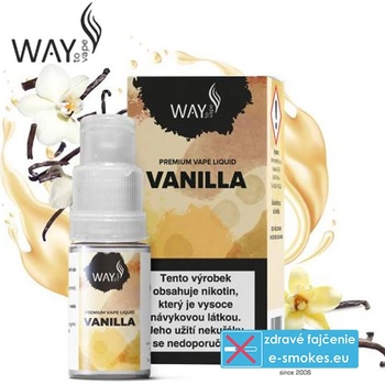 WAY to Vape Vanilla 10 ml 0 mg