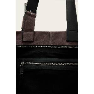 AllSaints шопинг чанта дамска от велур EFFIE (W423XE)