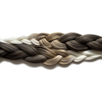 Kanekalon Easy Braid a Miss Rola Barva: 4/27/WHITE (ombré hnědá-blond-bílá), Značka: Miss Rola – Zboží Dáma