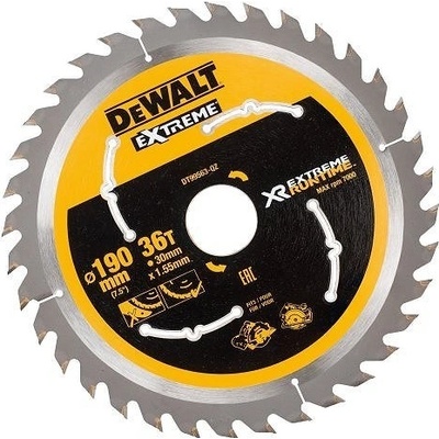 DeWALT DT99563 XR FLEXVOLT pílový kotúč 190 x 30 mm, 36 zubov