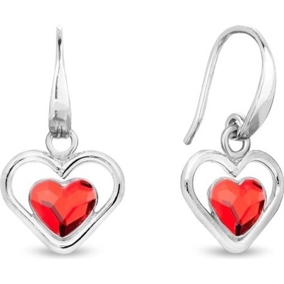 Spark červené se Swarovski Elements Sweetheart KWM28086LSI Light Siam