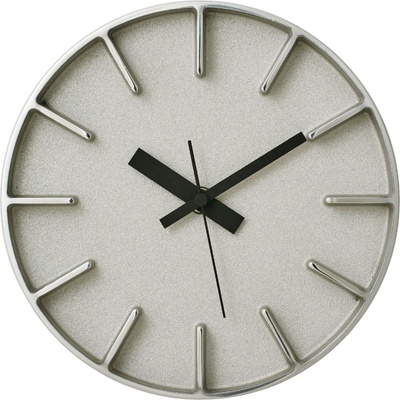 Lemnos Стенен часовник Edge S цвят алуминий (AZ-0116 AL)