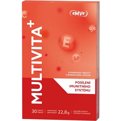 Vitar eMVe multivita+ 30 tablet blistr