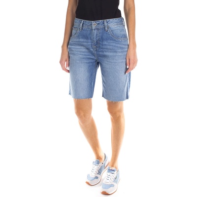 Pepe Jeans dámské kraťasy VIOLET BERMUDA denim