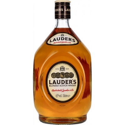 Lauders finest blended Scotch whisky by MacDuffs 43% 1 l (holá láhev)