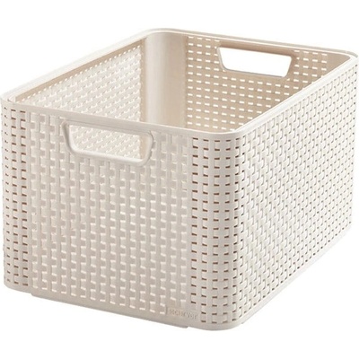 Keter Кремава пластмасова кутия за съхранение 33x44x23 cm Style - Curver (205851)