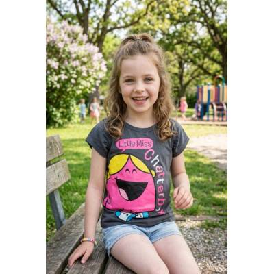 Little Miss Chatterbox šedá