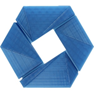 3DJAKE easyPETG Transparent Blue - 1, 75 mm / 1000 g (9010707006602)