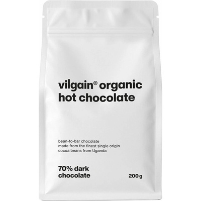 Vilgain Horká čokoláda BIO 70% tmavá čokoláda 200 g – Zbozi.Blesk.cz